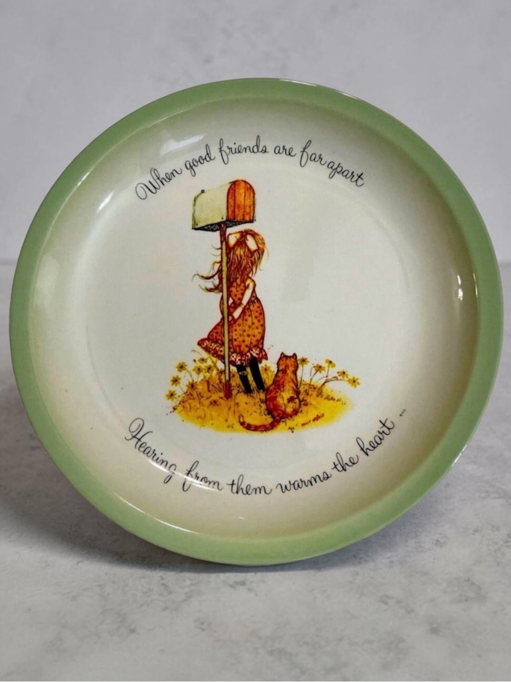 Holly Hobbie Collector’s Edition Genuine Porcelain Decorative Plate
